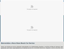 Tablet Screenshot of nova-glass.com